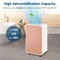 Costway Dehumidifier for Home Basement 9-Pint(DOE)/Day 3 Modes Portable up to 2500 Sq. Ft Blue/Pink/Yellow (MAX32Pint at 95°F, 90%RH)